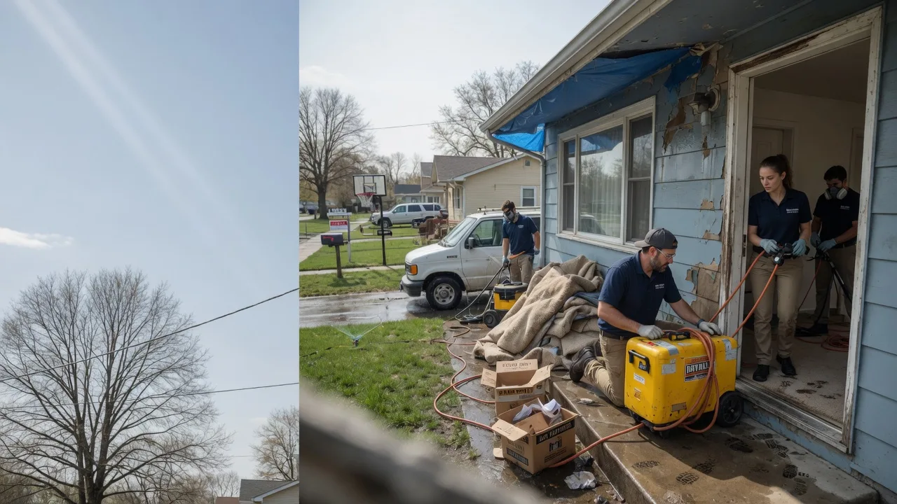 Basement Flood Cleanup in Pleasant Ridge, MI near me